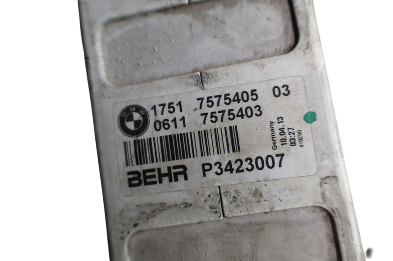 Load image into Gallery viewer, 08-19 BMW F10 550i 650i 750i X6 V8 Left Side Turbocharger Intercooler Oem
