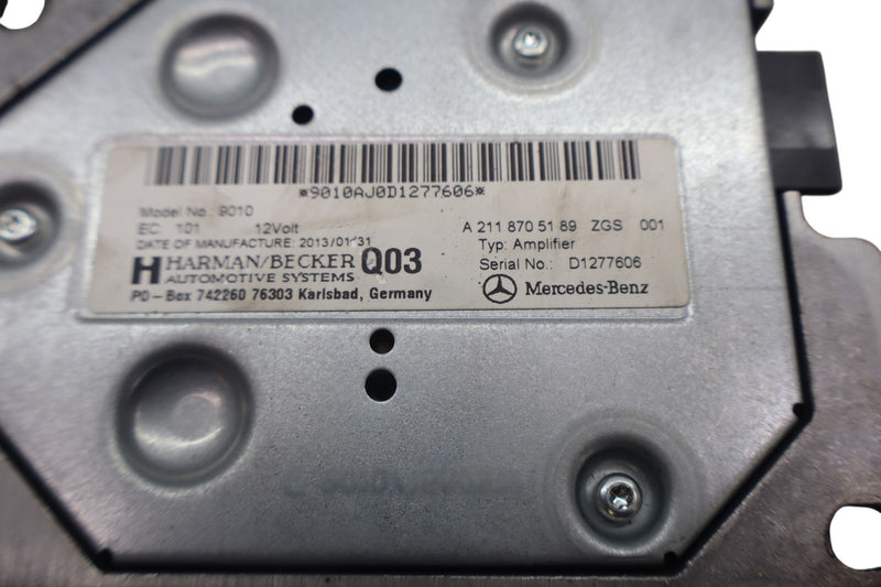 Load image into Gallery viewer, 08-18 Mercedes W218 CLS550 E350 R350 Subwoofer Amp Amplifier Harman Becker Oem
