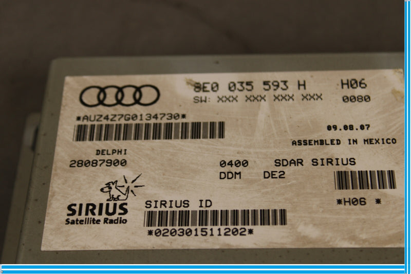 Load image into Gallery viewer, 06-12 Bentley Continental Satellite Computer Control Module Serius Oem
