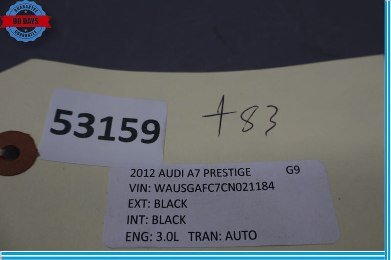 Load image into Gallery viewer, 12-18 Audi A7 Quattro Front Right Side Door Sill Scuff Kick Panel Plate Trim Oem
