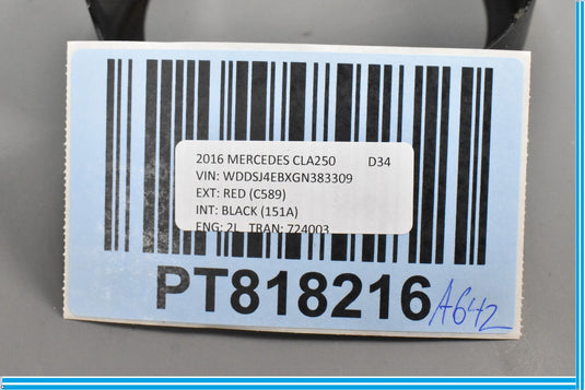 2014-2018 MERCEDES CLA250 W117 STEERING COLUMN SURROUND COVER TRIM BLACK OEM