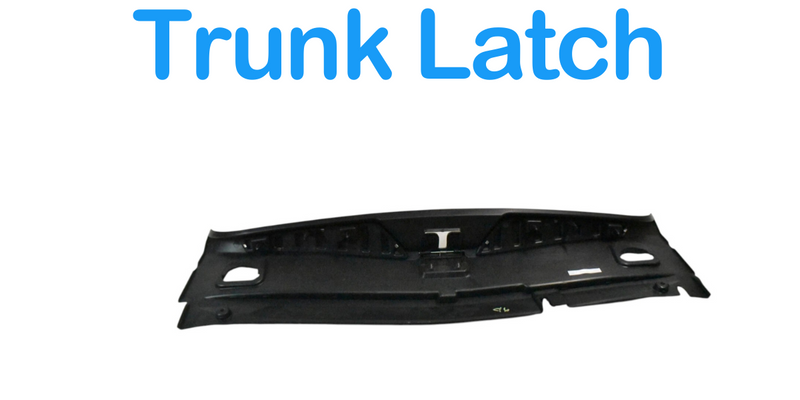 Load image into Gallery viewer, 14-16 Maserati Quattroporte Trunk Latch Lock Sill Scuff Plate Trim Cover OEM
