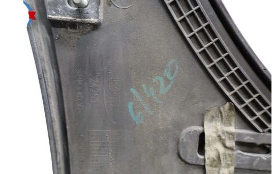 14-20 Maserati Ghibli Left Driver Side Skirt Rocker Panel Molding Silver Oem