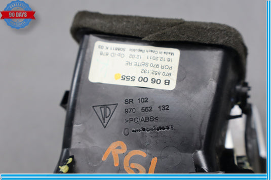 10-16 Porsche Panamera Front Right Outer Dash AC A/C Air Vent Grille Trim Oem