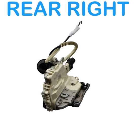 09-17 Audi SQ5 Q5 Rear Right Passenger Side Door Lock Latch Actuator OEM