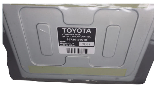 02-08 Lexus SC430 Convertible Top Roof Control Module Unit 89720-24010 OEM