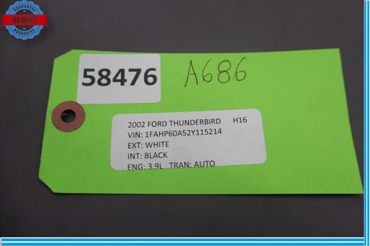 02-05 Ford Thunderbird Dashboard Ignition Switch Cover Trim Oem