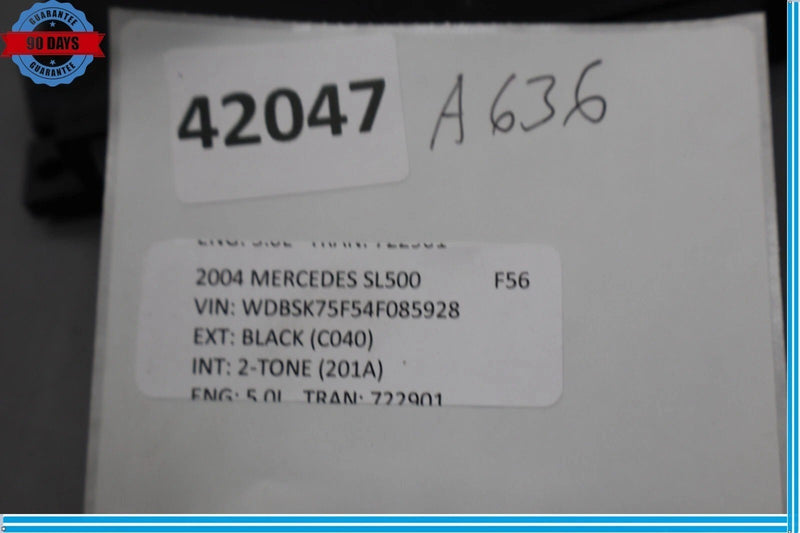 Load image into Gallery viewer, 03-06 Mercedes R230 SL500 SL55 AMG Park Parking Assist Control Module Unit Oem
