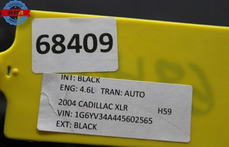 Load image into Gallery viewer, 04-09 Cadillac XLR Front Left Driver Side Door Cover Panel Black 10301722 OEM
