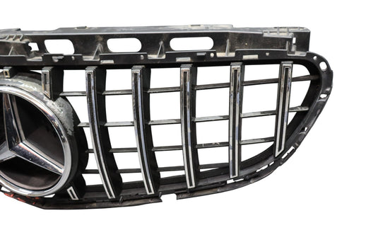 14-16 Mercedes W212 E350 E550 Front Grill Radiator Grille W/ Center Emblem Oem