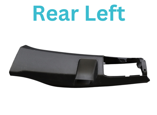 14-20 BMW i3 i3s Rear Left Driver Side Door B Pillar Cover Trim Black Oem
