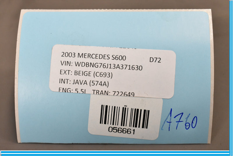 Load image into Gallery viewer, 00-06 Mercedes CL55 AMG S430 S500 SL500 Rack And Pinion Sensor 2204600184 Oem
