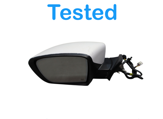 14-17 Maserati Ghibli M157 Front Left Side Door Rear View Mirror 673000369 Oem