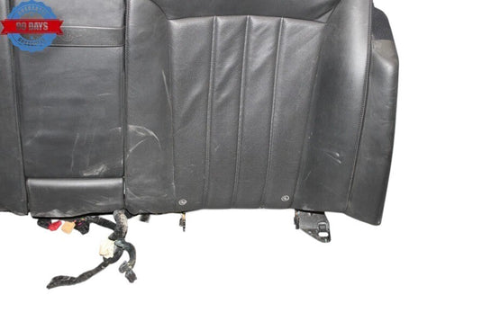 06-12 Bentley Continental Rear Side Top Upper Seat Cushion Assembly Black OEM