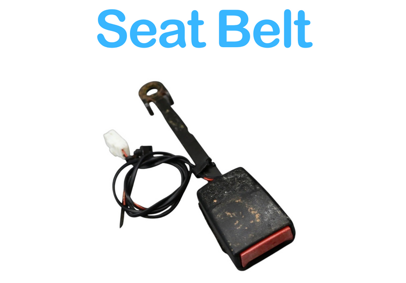 Load image into Gallery viewer, 03-13 Maserati Quattroporte M139 Front Left Driver Side Seat Belt Buckle Oem
