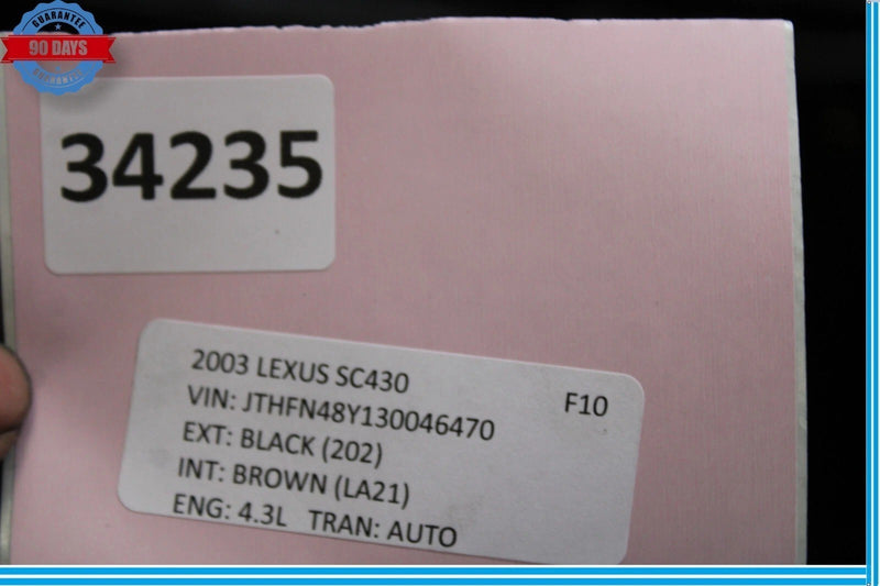 Load image into Gallery viewer, 02-10 Lexus SC430 Front Right Passenger Side Door Shell Panel 6700124090 OEM
