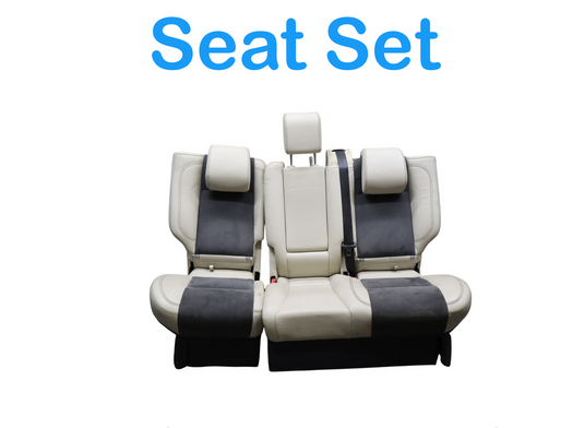10-13 Range Rover Sport L320 Rear 2nd Row Upper & Lower Seat Cushion Set 