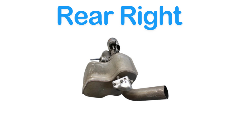 Load image into Gallery viewer, 14-17 Maserati Ghibli Rear Right Side Exhaust Muffler Tip Pipe 670030856 Oem
