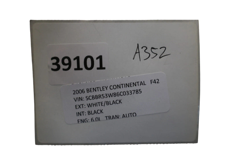 Load image into Gallery viewer, 03-13 Bentley Continental GT Start Ignition Switch Module W/ Keys 3D0905865D Oem
