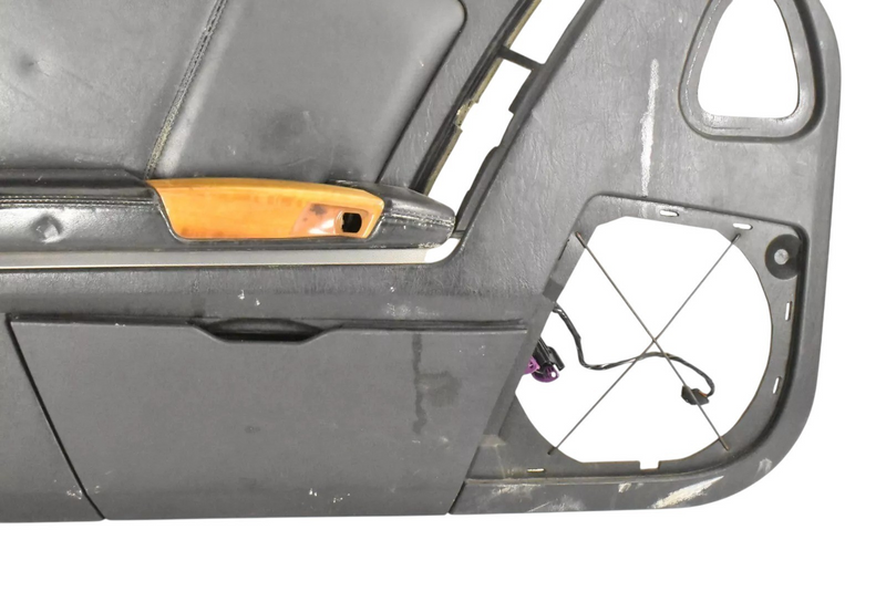 Load image into Gallery viewer, 04-08 Cadillac XLR Left Driver Side Interior Door Panel Cover Trim Black Oem
