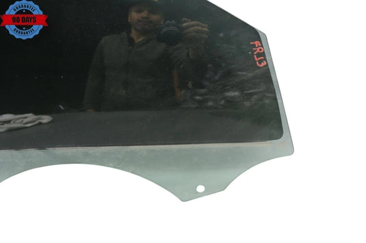 11-18 Audi A8 A8L Quattro Front Right Passenger Side Door Window Glass Black Oem