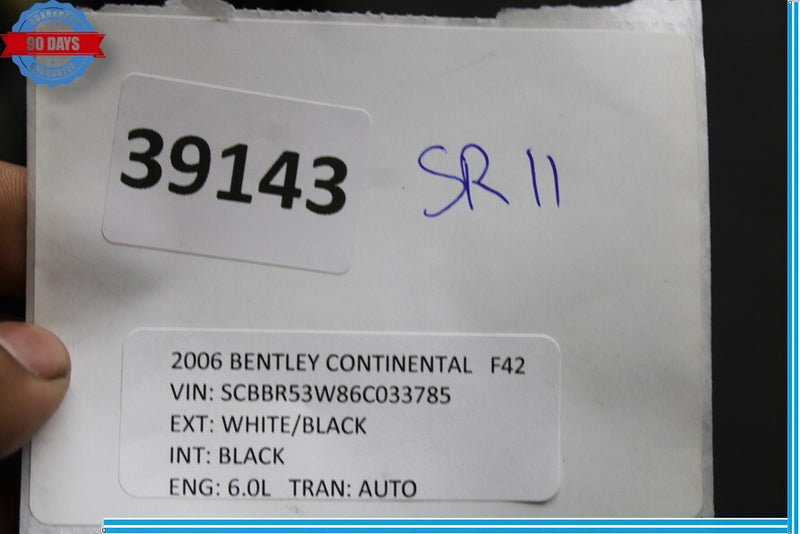 Load image into Gallery viewer, 06-12 Bentley Continental Right Passenger Seat Lower Track Rail Frame Oem

