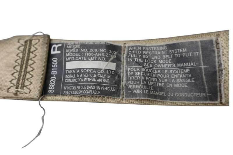 Load image into Gallery viewer, 15-17 Hyundai Genesis G80 Front Right Side Seatbelt Retractor 88820B1510 Oem
