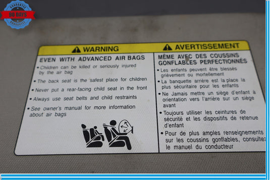 11-17 Infiniti QX56 QX80 Front Right Passenger Side Sun Visor Shade Oem