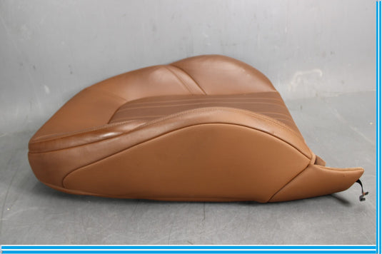 14-17 Maserati Ghibli Front Left Side Top Upper Seat Cushion Cover Brown Oem
