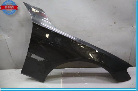 09-15 BMW 740i 750i F01 Front Right Passenger Side Fender Shell Cover Black Oem