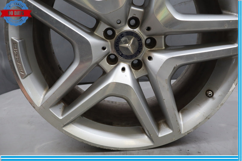 Load image into Gallery viewer, 07-19 Mercedes X166 GL450 GLS350 Front Wheel Rim Silver 10Jx21 21'' R21 Oem
