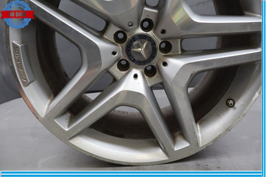 07-19 Mercedes X166 GL450 GLS350 Front Wheel Rim Silver 10Jx21 21'' R21 Oem