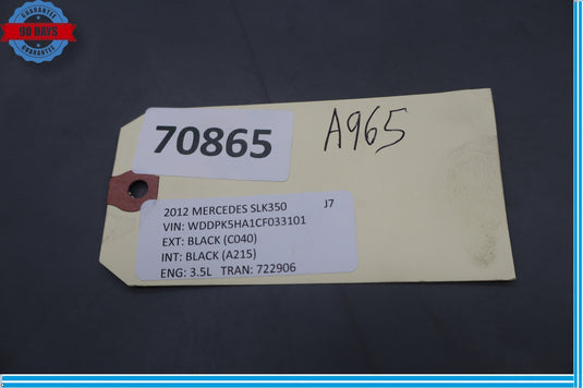 05-20 Mercedes R172 SLK350 Left Convertible Top Main Drive Lift Cylinder Oem