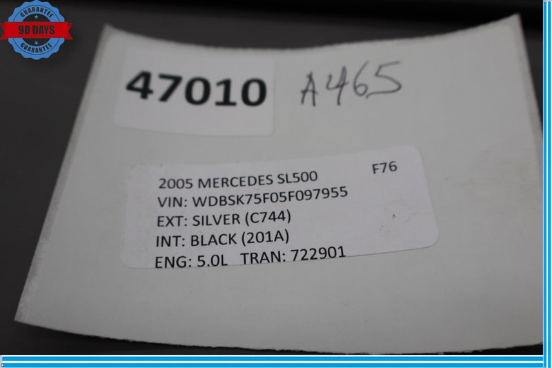 Load image into Gallery viewer, 03-06 Mercedes R230 SL500 SL55 Rear Left Side Storage Compartment Lid Cover Oem
