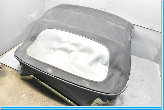 05-12 Porsche Boxster Soft Top Roof W/ Frame & Back Glass Black Oem