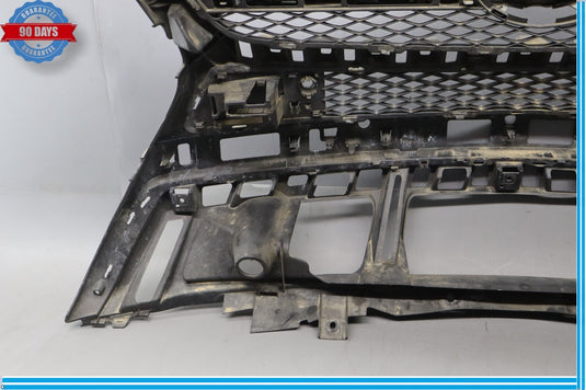 13-16 Mercedes GL450 X166 Base Front Bumper Frame Grill Assembly W/ Emblem Oem