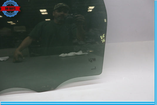 11-18 Porsche Cayenne 958 Hybrid S Rear Left Driver Side Door Window Glass Oem