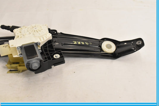 11-16 BMW 528i 535i 550i F10 Rear Right Door Window Regulator W/ Motor Oem