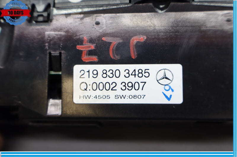 Load image into Gallery viewer, 06-11 Mercedes W219 CLS550 A/C AC Heater Climate Control Unit Black Oem
