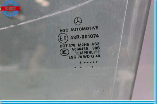 2015 Mercedes X166 GL450 GLE43 AMG Front Left Side Door Window Glass Oem