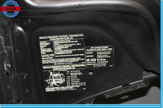03-08 Mercedes R230 SL500 SL550 SL55 AMG Hood Cover Panel Assembly Oem