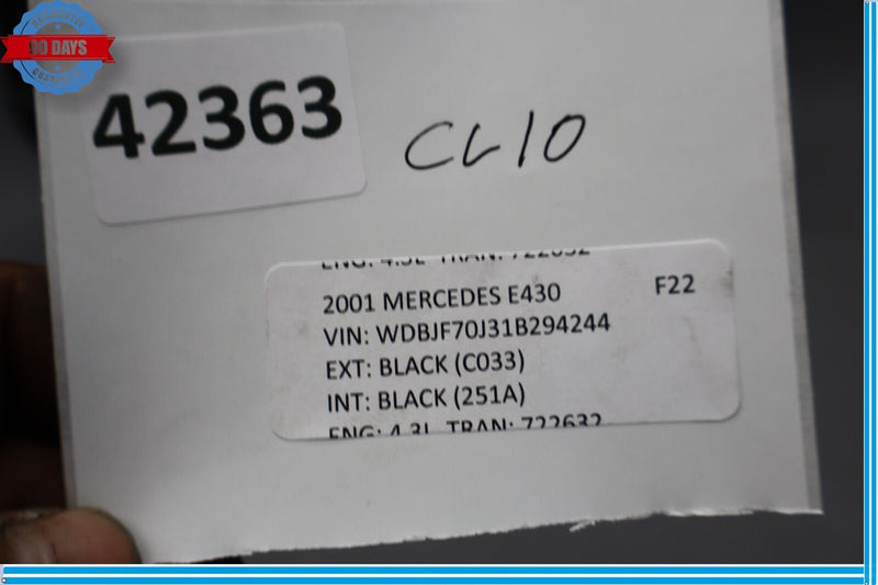 Load image into Gallery viewer, 00-03 Mercedes W210 E320 E430 Front Right Lower Bottom Seat Cushion Oem
