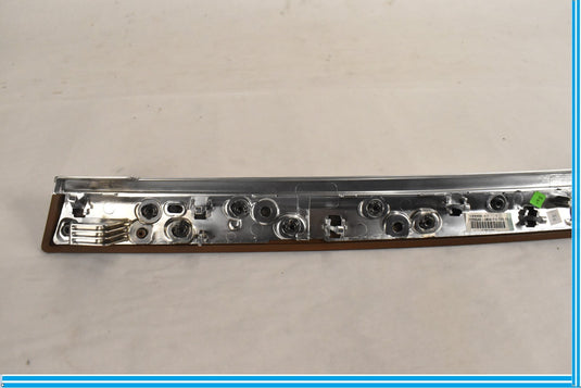 11-16 BMW 528i 535i 550i F10 Front Left Door Panel Woodgrain Trim Cover Oem