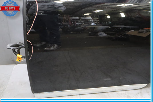 11-16 Hyundai Equus Rear Left Driver Side Exterior Door Shell Panel Black Oem