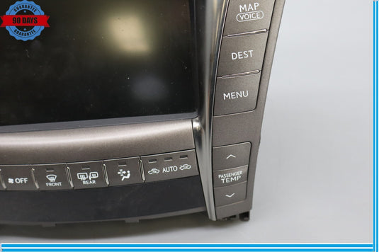 07-12 Lexus LS460 LS460L Display Navigation GPS Radio Touch Screen Climate Oem