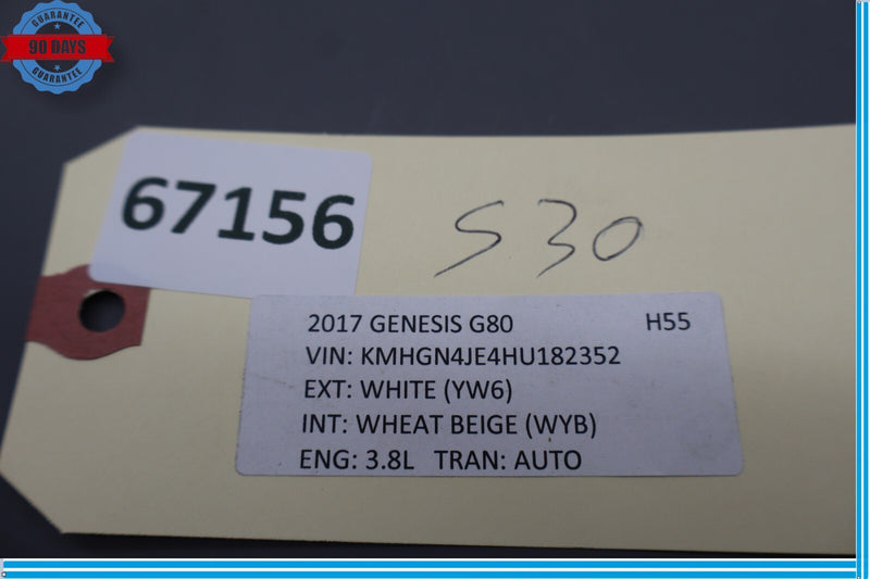 Load image into Gallery viewer, 15-17 Hyundai Genesis Front Left Driver Side Interior Door Panel Trim Beige Oem
