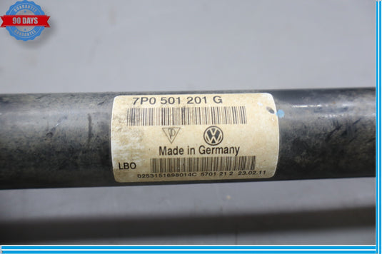 11-17 Volkswagen Touareg VW Rear Left Side CV Axle Assembly Drive Shaft Oem