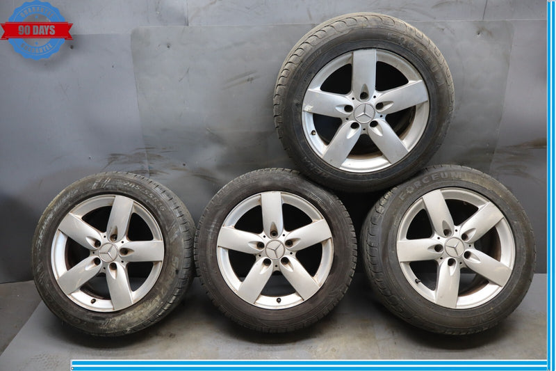 Load image into Gallery viewer, Mercedes R171 SLK280 SLK350 8J x 16 16" Wheel Rim Rims Set of 4 Oem

