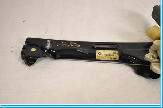 2007 - 2013 BMW X5 E70 REAR RIGHT PASSENGER SIDE WINDOW REGULATOR W/ MOTOR OEM
