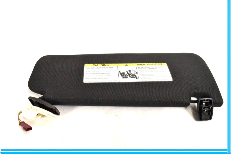Load image into Gallery viewer, 11-16 BMW 528i 535i 550i F10 Front Left Driver Sun Visor W/ Mirror Black Oem
